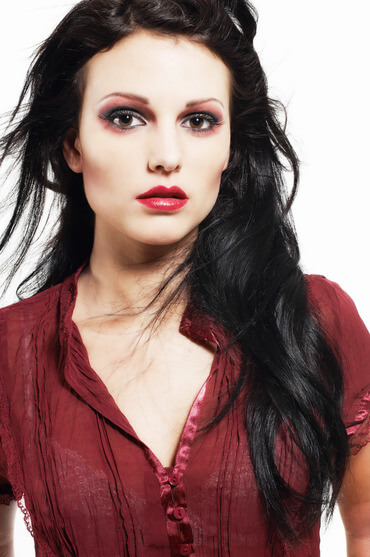 Beauty-Make-up für Fotoshooting und Werbung