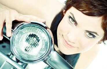 Kreatives Beauty-Make-up Nahaufnahme